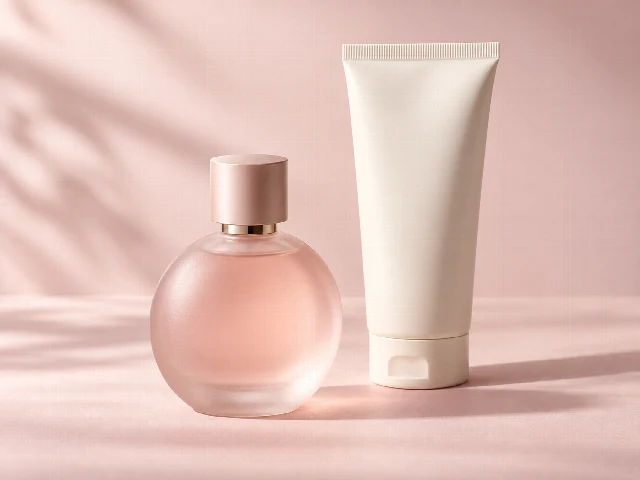 Blush perfume and skincare